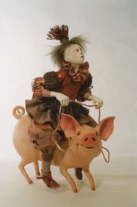 Riding a pig